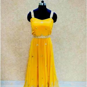 Yellow Bridesmaid Gown